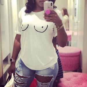 Boob-ies Tee